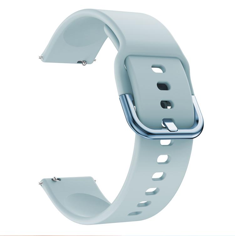 Kalebol 22mm Universal Flat Head Buckle Silicone Watch Band