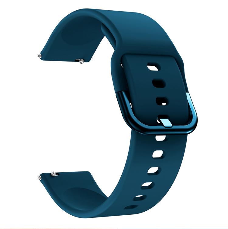 Kalebol 22mm Universal Flat Head Buckle Silicone Watch Band