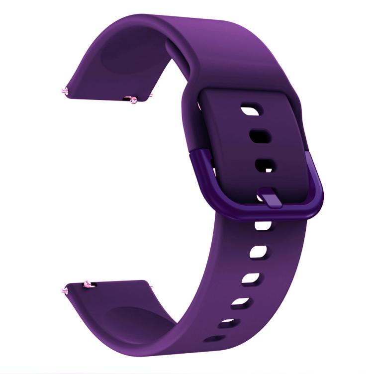 Kalebol 22mm Universal Flat Head Buckle Silicone Watch Band