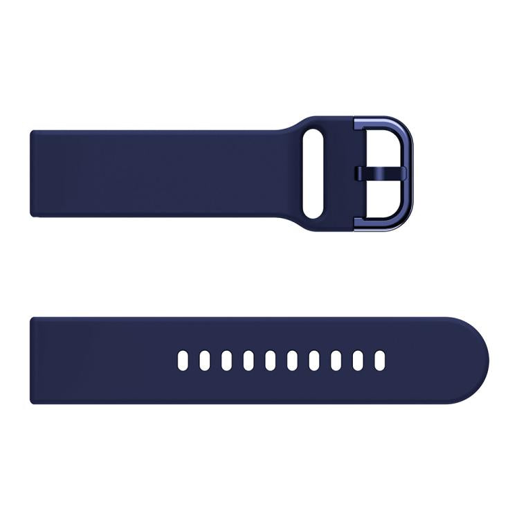 Kalebol 22mm Universal Flat Head Buckle Silicone Watch Band