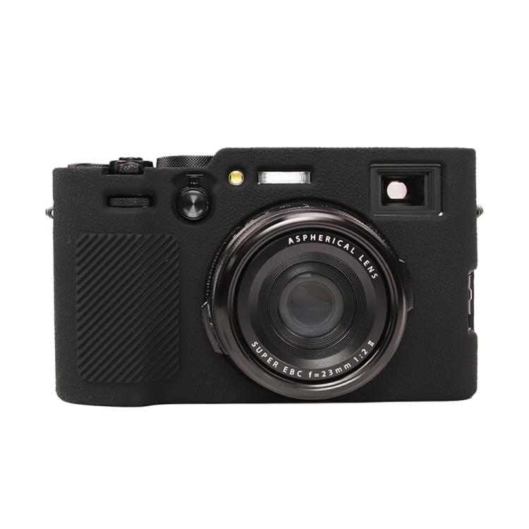 For FUJIFILM X100VI Litchi Texture Soft Silicone Protective Case