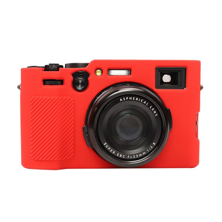 For FUJIFILM X100VI Litchi Texture Soft Silicone Protective Case