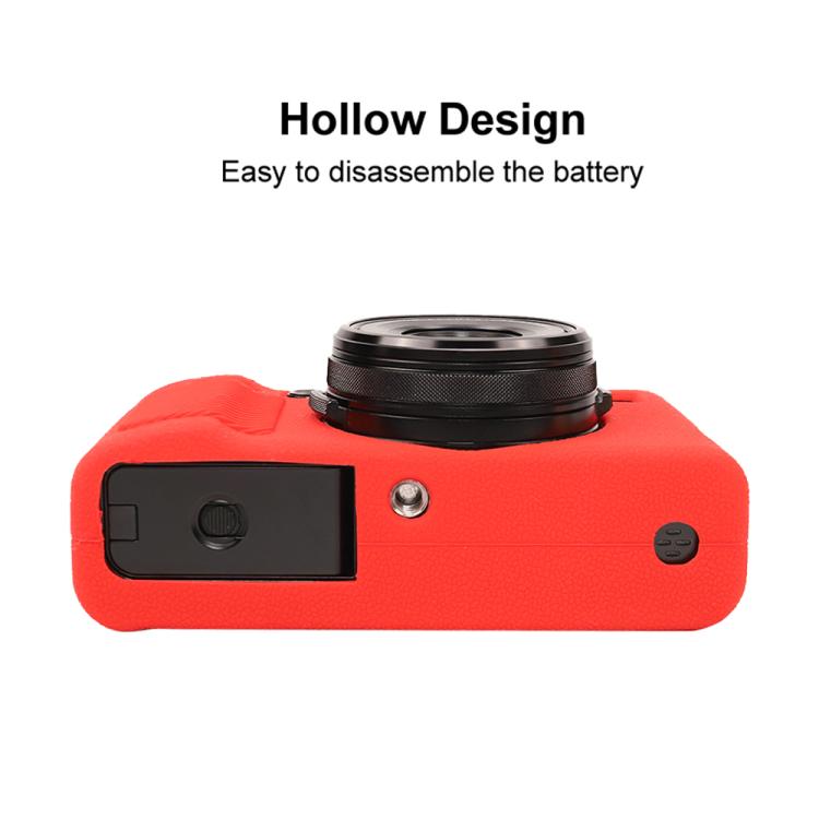 For FUJIFILM X100VI Litchi Texture Soft Silicone Protective Case