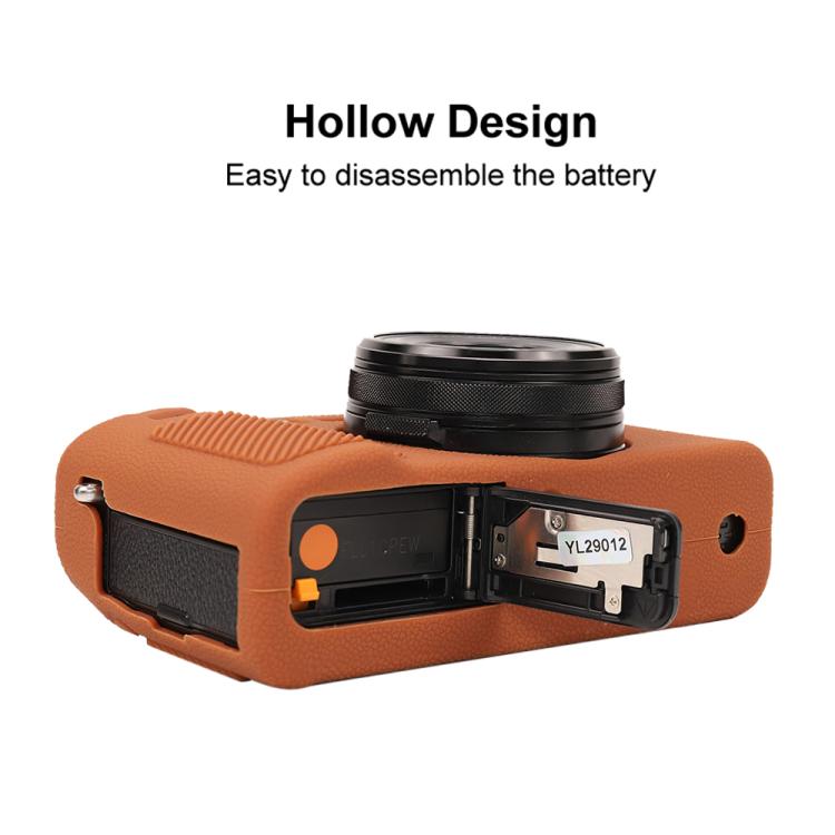 For FUJIFILM X100VI Litchi Texture Soft Silicone Protective Case