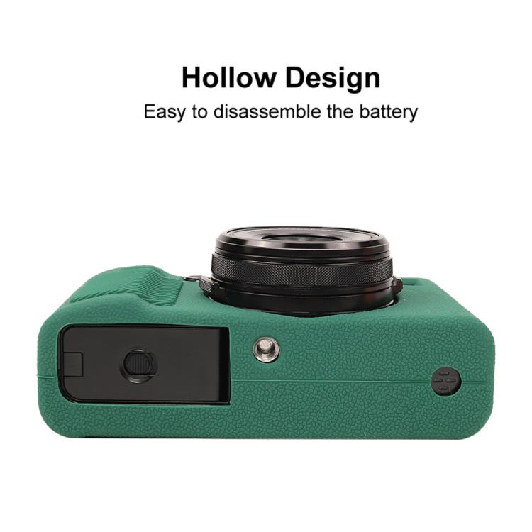 For FUJIFILM X100VI Litchi Texture Soft Silicone Protective Case