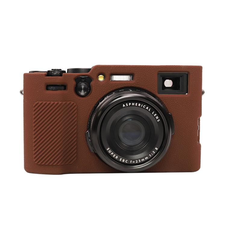 For FUJIFILM X100VI Litchi Texture Soft Silicone Protective Case