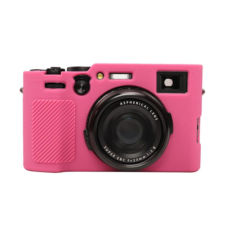For FUJIFILM X100VI Litchi Texture Soft Silicone Protective Case