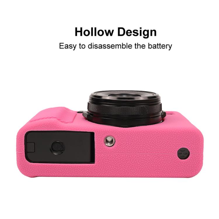 For FUJIFILM X100VI Litchi Texture Soft Silicone Protective Case