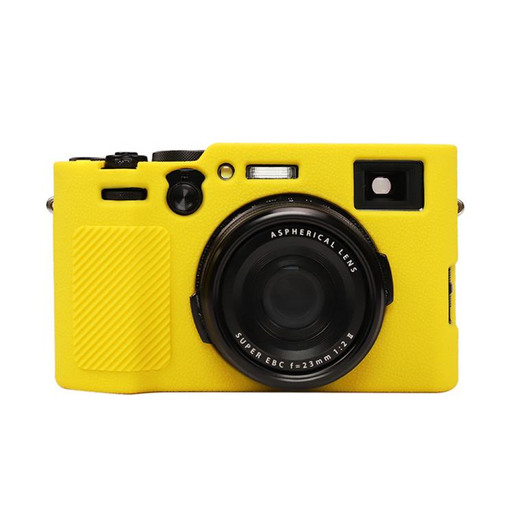 For FUJIFILM X100VI Litchi Texture Soft Silicone Protective Case