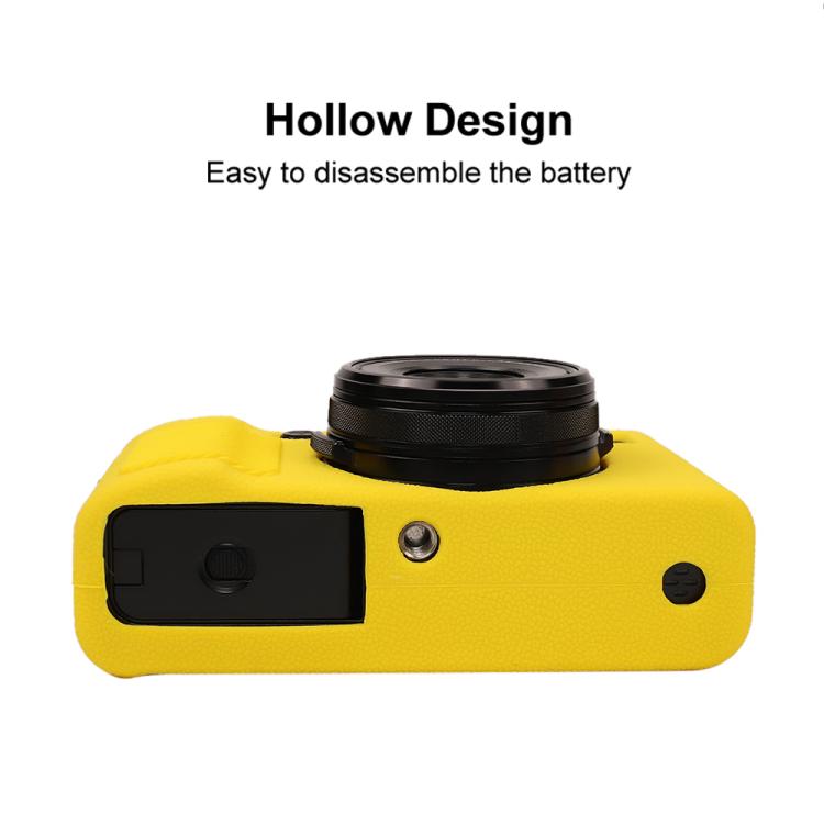 For FUJIFILM X100VI Litchi Texture Soft Silicone Protective Case