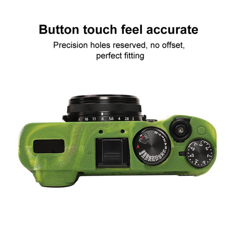 For FUJIFILM X100VI Litchi Texture Soft Silicone Protective Case