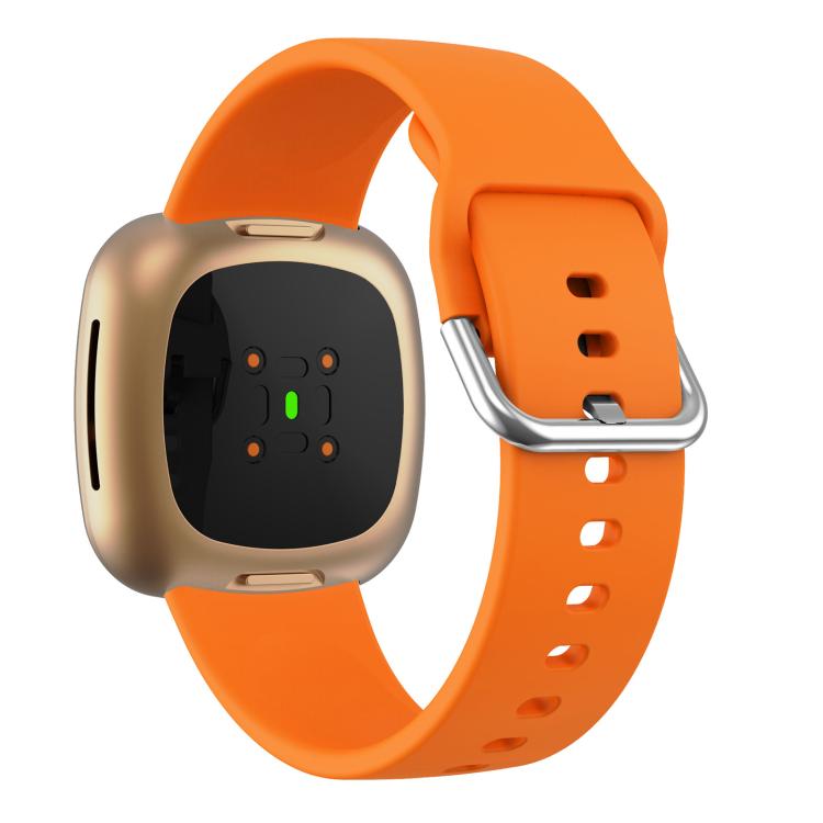 Kalebol Pin Buckle Silicone Watch Band For Fitbit Versa 3 / 4