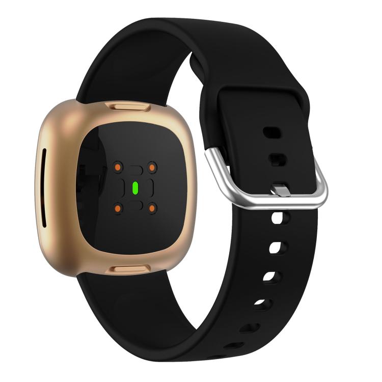 Kalebol Pin Buckle Silicone Watch Band For Fitbit Versa 3 / 4
