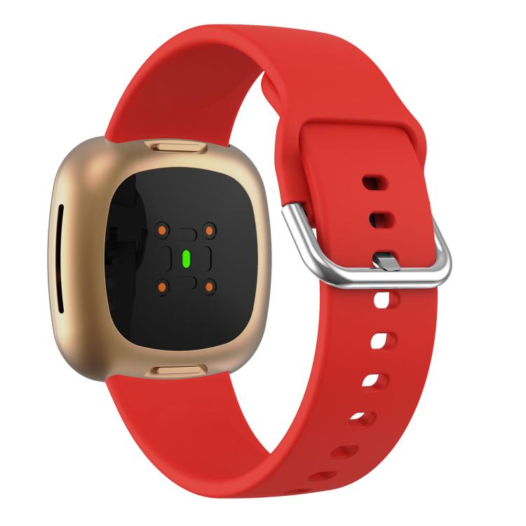 Kalebol Pin Buckle Silicone Watch Band For Fitbit Versa 3 / 4