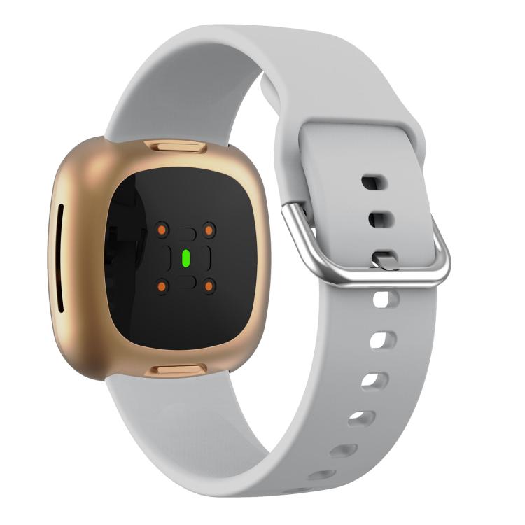 Kalebol Pin Buckle Silicone Watch Band For Fitbit Versa 3 / 4