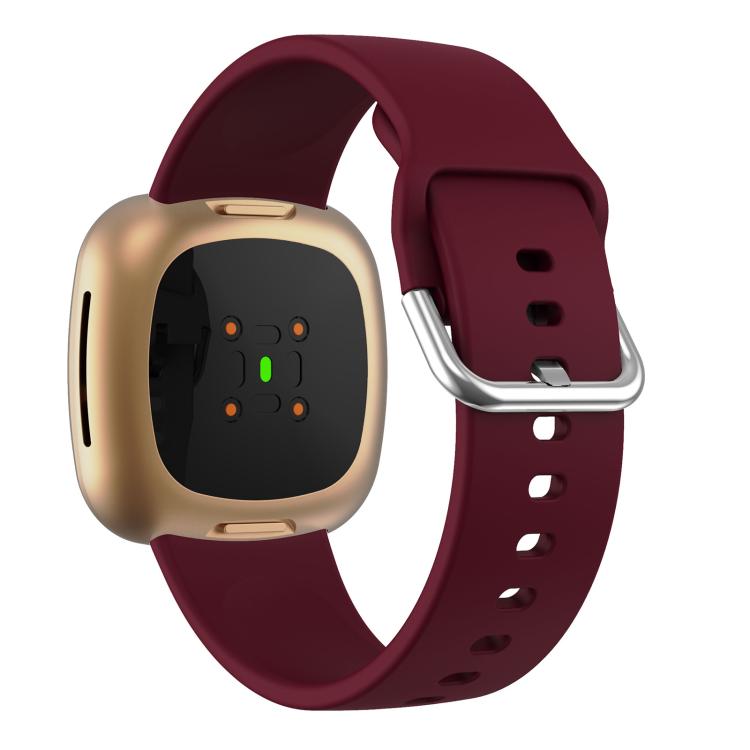 Kalebol Pin Buckle Silicone Watch Band For Fitbit Versa 3 / 4
