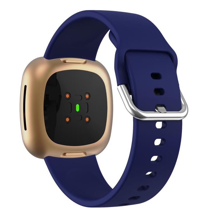 Kalebol Pin Buckle Silicone Watch Band For Fitbit Versa 3 / 4