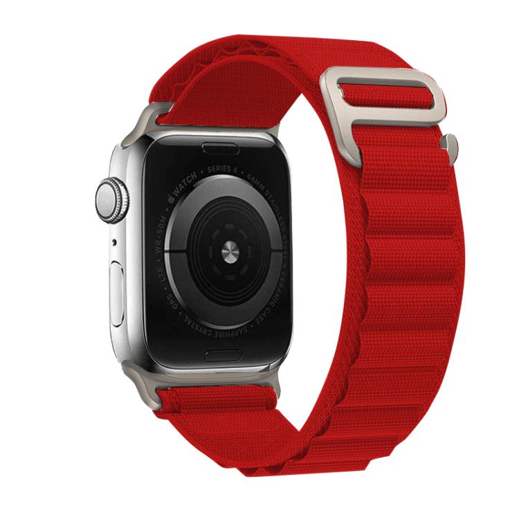 For Apple Watch 46mm / 49mm / 45mm / 44mm Kalebol Aline Nylon Loop Watch Band