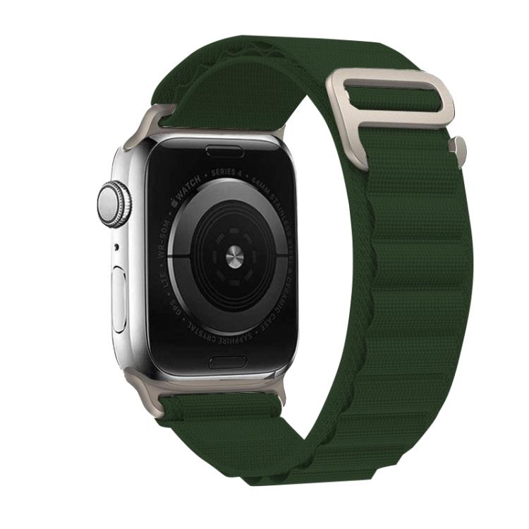 For Apple Watch 46mm / 49mm / 45mm / 44mm Kalebol Aline Nylon Loop Watch Band