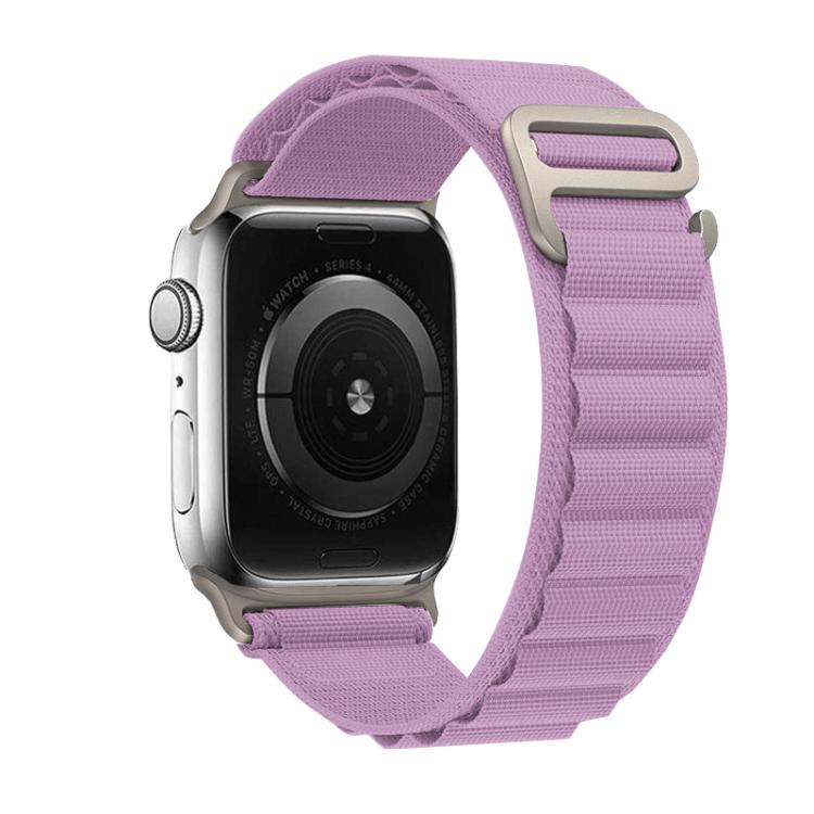 For Apple Watch 46mm / 49mm / 45mm / 44mm Kalebol Aline Nylon Loop Watch Band