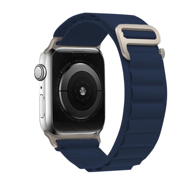 For Apple Watch 46mm / 49mm / 45mm / 44mm Kalebol Aline Nylon Loop Watch Band