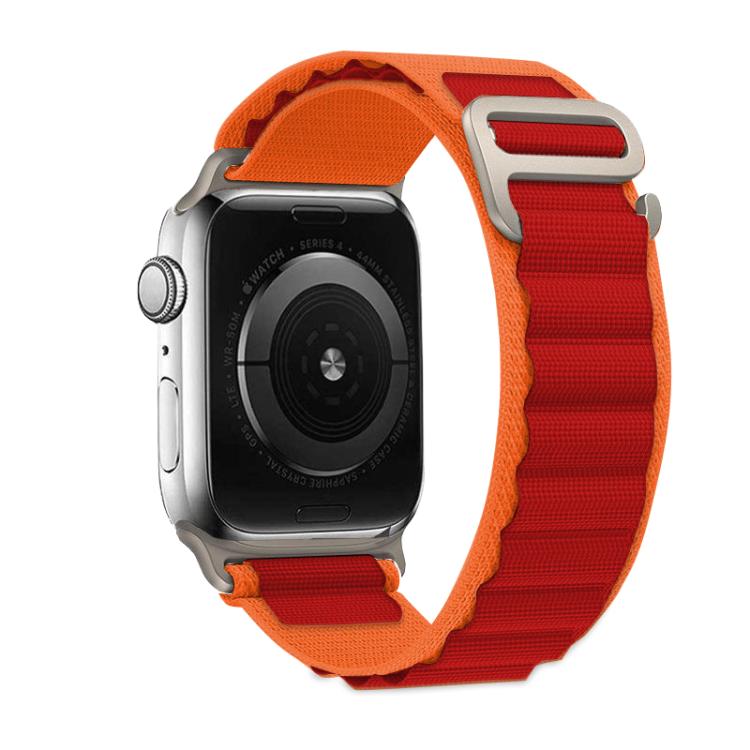 For Apple Watch 46mm / 49mm / 45mm / 44mm Kalebol Aline Nylon Loop Watch Band