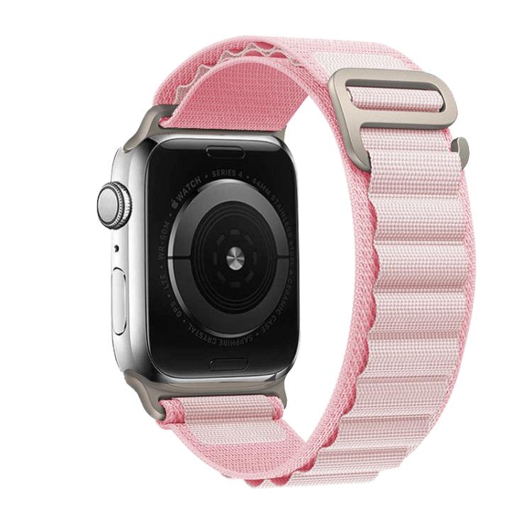 For Apple Watch 46mm / 49mm / 45mm / 44mm Kalebol Aline Nylon Loop Watch Band