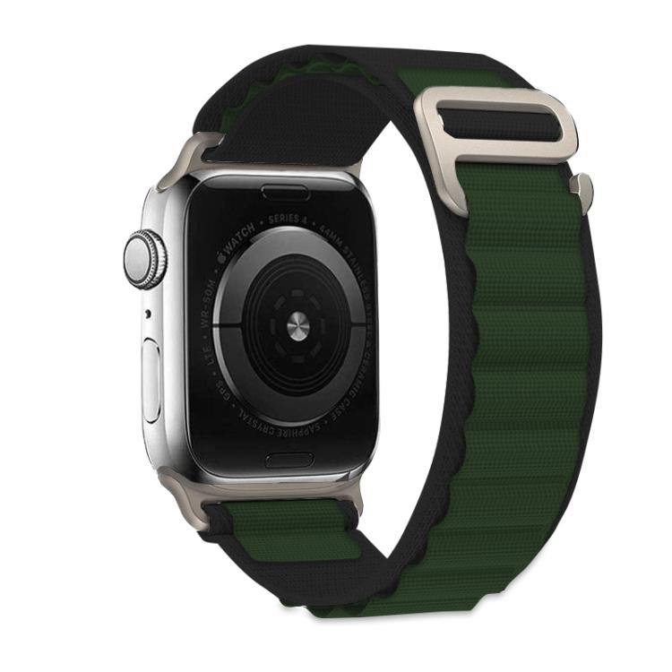 For Apple Watch 42mm / 41mm / 40mm / 38mm Kalebol Aline Nylon Loop Watch Band