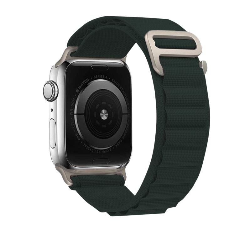 For Apple Watch 42mm / 41mm / 40mm / 38mm Kalebol Aline Nylon Loop Watch Band