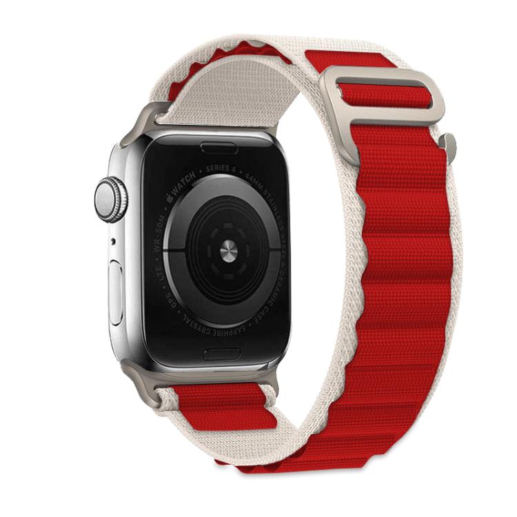 For Apple Watch 42mm / 41mm / 40mm / 38mm Kalebol Aline Nylon Loop Watch Band