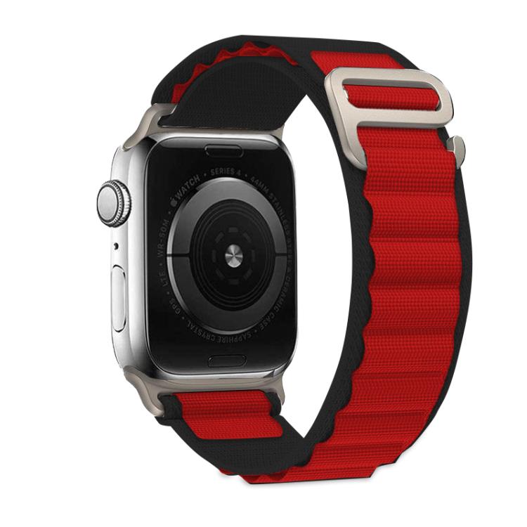 For Apple Watch 42mm / 41mm / 40mm / 38mm Kalebol Aline Nylon Loop Watch Band