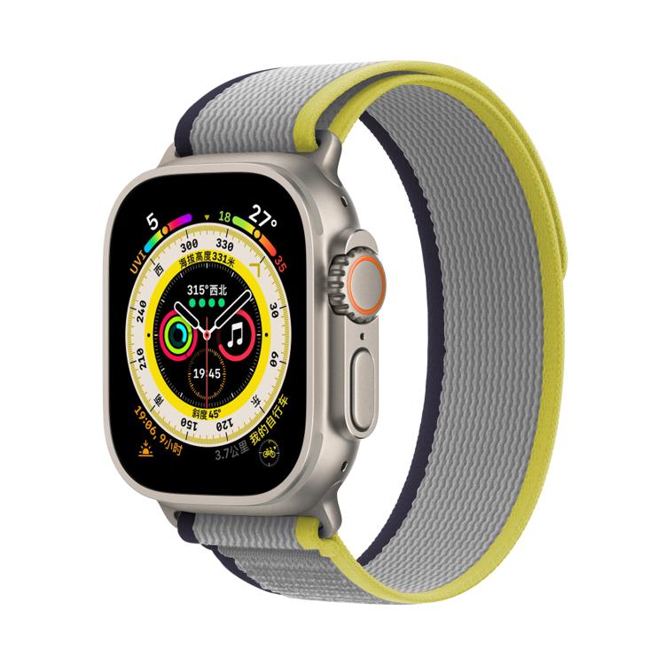 For Apple Watch 46mm / 49mm / 45mm / 44mm Kalebol Wild Track Loop Nylon Watch Band