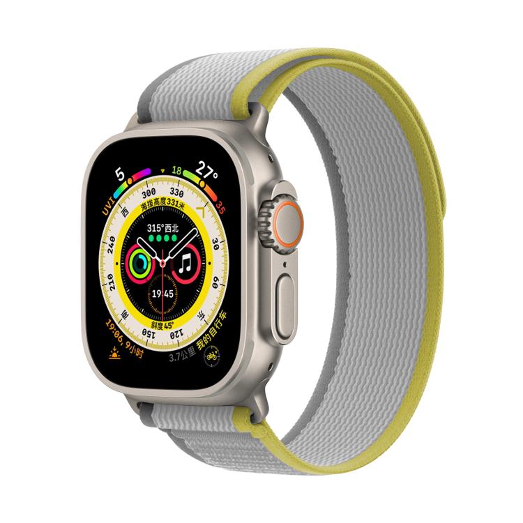 For Apple Watch 46mm / 49mm / 45mm / 44mm Kalebol Wild Track Loop Nylon Watch Band