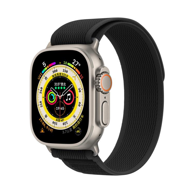 For Apple Watch 46mm / 49mm / 45mm / 44mm Kalebol Wild Track Loop Nylon Watch Band
