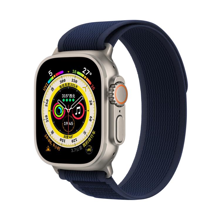 For Apple Watch 46mm / 49mm / 45mm / 44mm Kalebol Wild Track Loop Nylon Watch Band