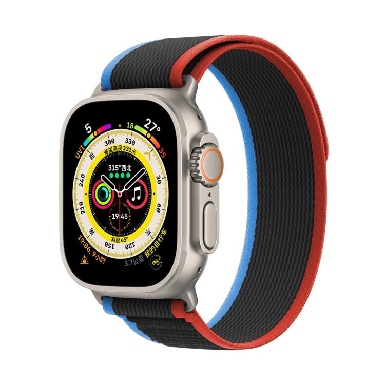 For Apple Watch 42mm / 41mm / 40mm / 38mm Kalebol Wild Track Loop Nylon Watch Band