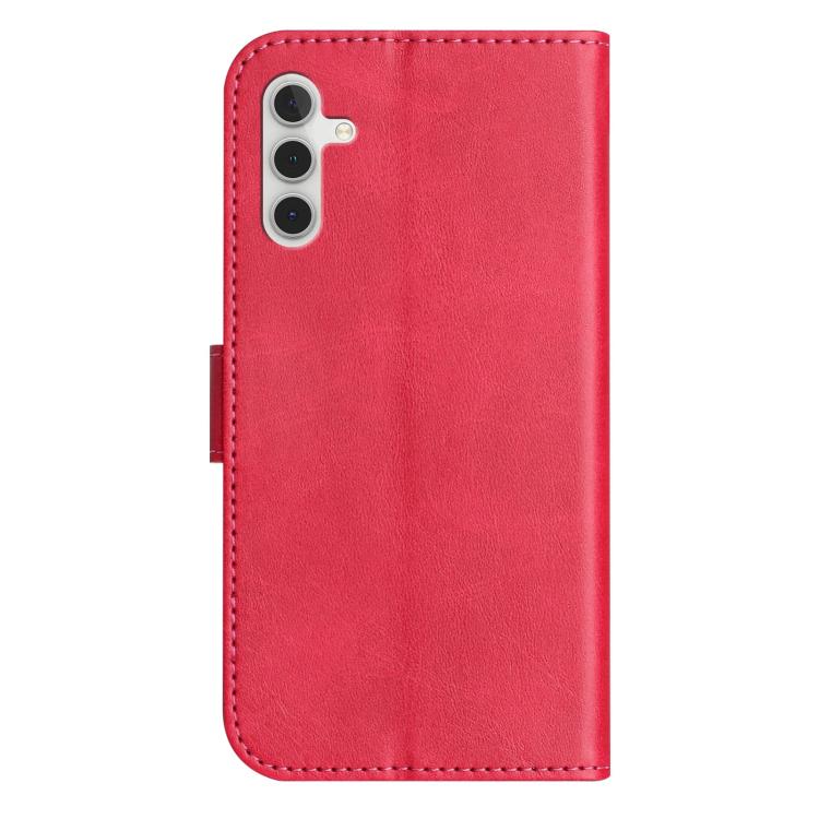 For Samsung Galaxy S23 FE 5G Dual-Folded S-shape Leather Phone Case