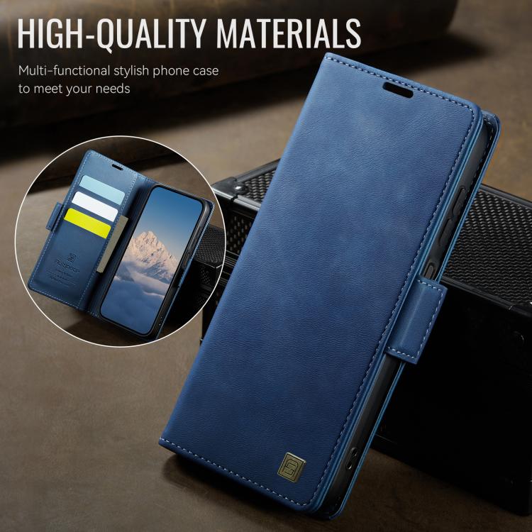 For Redmi A5 4G 173.3mm AutSpace A11 Side Buckle MagSafe Magnetic RFID Phone Leather Case