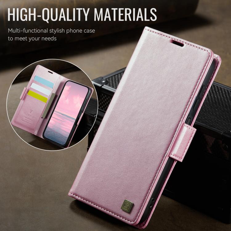 For Redmi A5 4G 173.3mm AutSpace A11 Side Buckle MagSafe Magnetic RFID Phone Leather Case