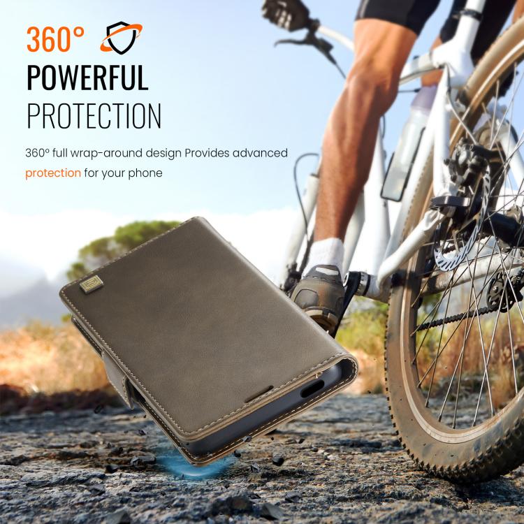 For Redmi A5 4G 173.3mm AutSpace A11 Side Buckle MagSafe Magnetic RFID Phone Leather Case