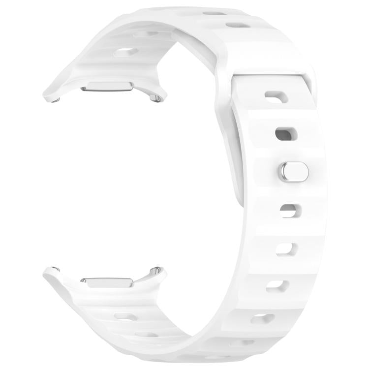 For Samsung Galaxy Watch Ultra 47mm / Ultra 2025 Kalebol Square Buckle Silicone Watch Band