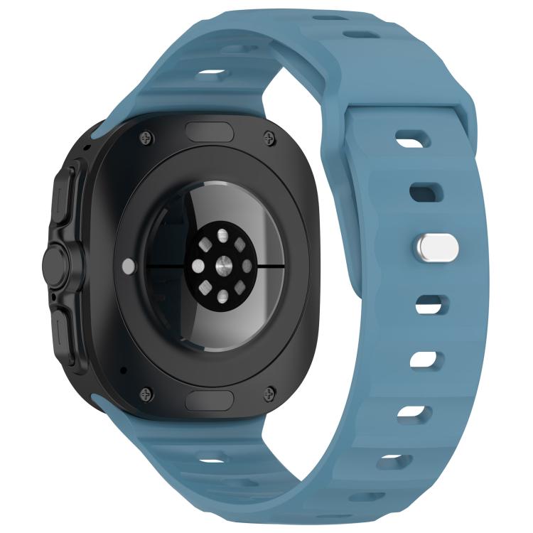 For Samsung Galaxy Watch Ultra 47mm / Ultra 2025 Kalebol Square Buckle Silicone Watch Band