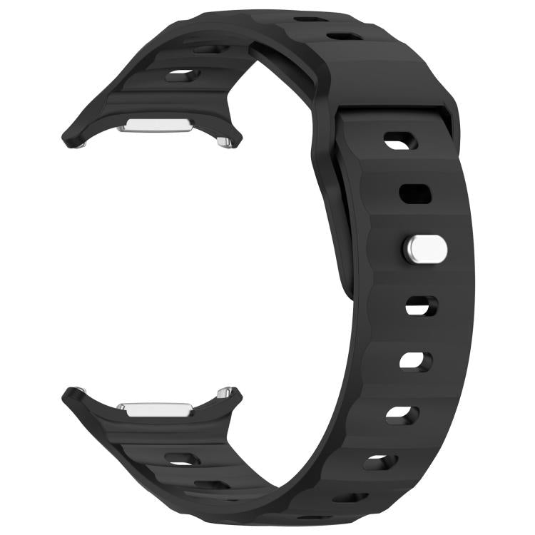 For Samsung Galaxy Watch Ultra 47mm / Ultra 2025 Kalebol Square Buckle Silicone Watch Band