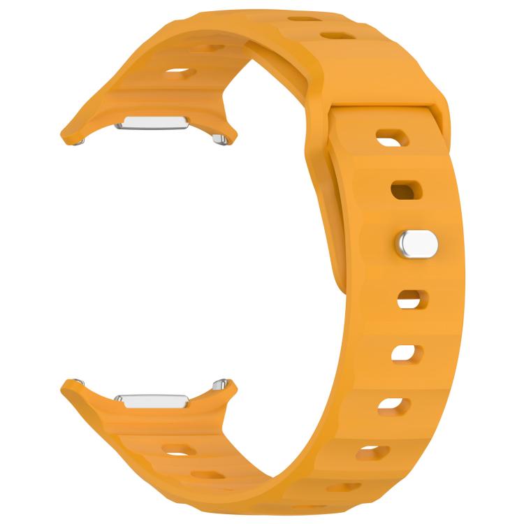 For Samsung Galaxy Watch Ultra 47mm / Ultra 2025 Kalebol Square Buckle Silicone Watch Band