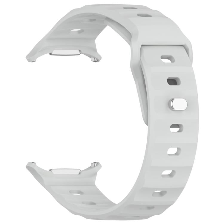 For Samsung Galaxy Watch Ultra 47mm / Ultra 2025 Kalebol Square Buckle Silicone Watch Band