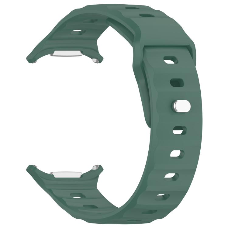 For Samsung Galaxy Watch Ultra 47mm / Ultra 2025 Kalebol Square Buckle Silicone Watch Band