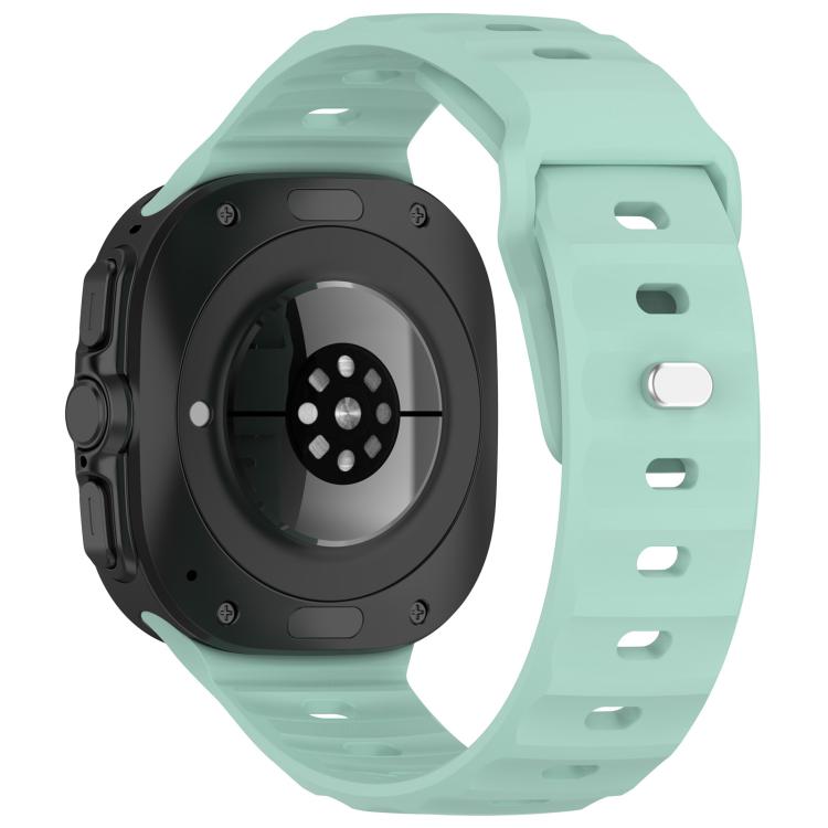 For Samsung Galaxy Watch Ultra 47mm / Ultra 2025 Kalebol Square Buckle Silicone Watch Band