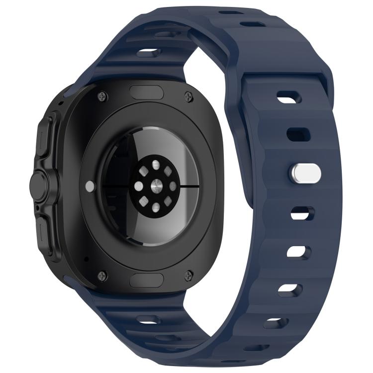 For Samsung Galaxy Watch Ultra 47mm / Ultra 2025 Kalebol Square Buckle Silicone Watch Band