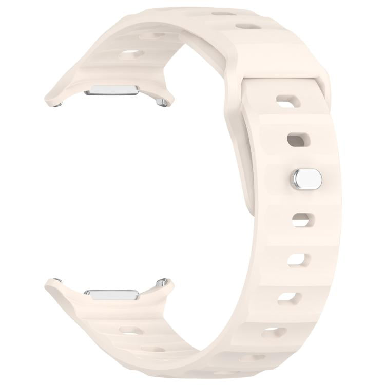 For Samsung Galaxy Watch Ultra 47mm / Ultra 2025 Kalebol Square Buckle Silicone Watch Band