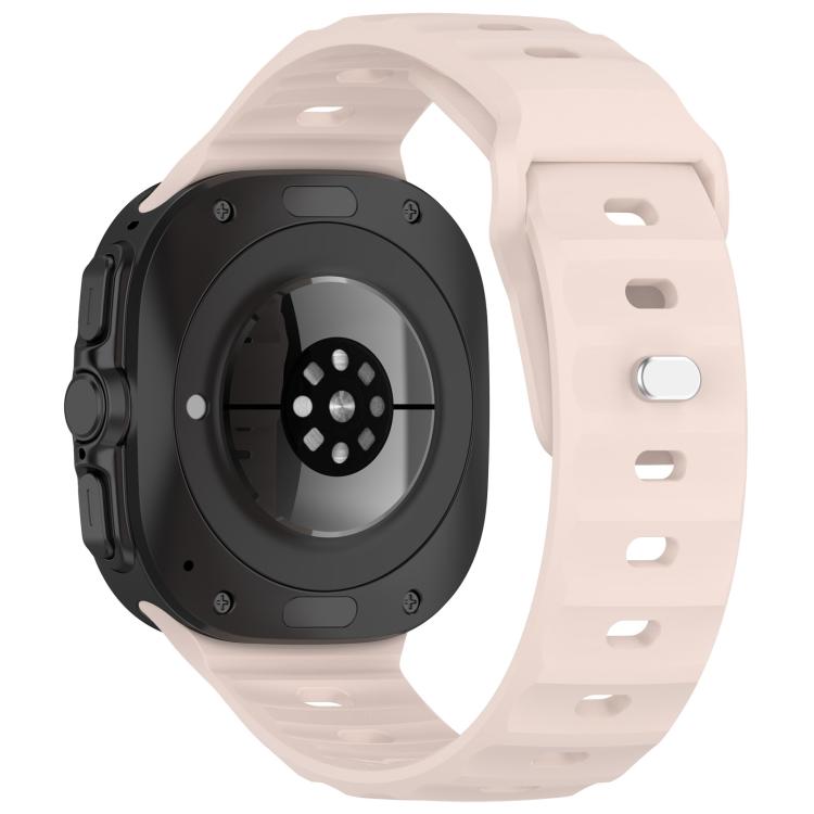 For Samsung Galaxy Watch Ultra 47mm / Ultra 2025 Kalebol Square Buckle Silicone Watch Band